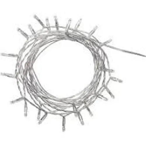 1 Set of 20 LED Plain Artic White Bulb Battery Powered String Lights Christmas Gift Home Wedding Party Bedroom Decoration Table Centrepiece Bonnyrigg Produce & Garden Supplies