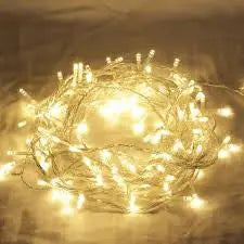1 Set of 20 LED Plain Warm White Bulb Battery Powered String Lights Christmas Gift Home Wedding Party Bedroom Decoration Table Centrepiece Bonnyrigg Produce & Garden Supplies