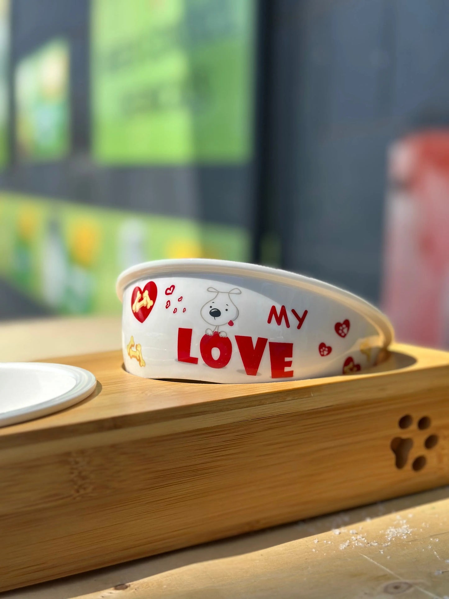 2 Ceramic Dog Bowl Package Bonnyrigg Produce & Garden Supplies