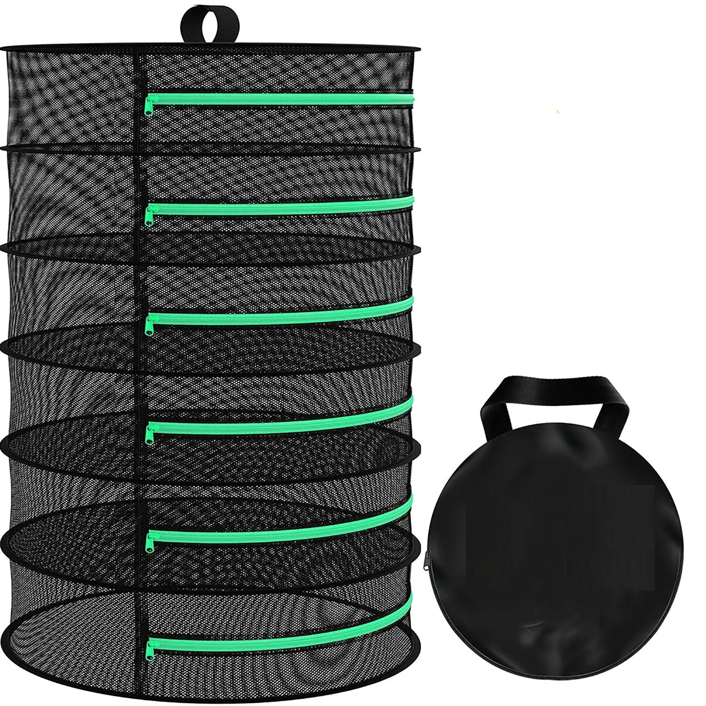 6-Layer 120cm Foldable Herb Vegetable Fruit Drying Dehydrating Rack Mesh Hanging Dryer Bonnyrigg Produce & Garden Supplies