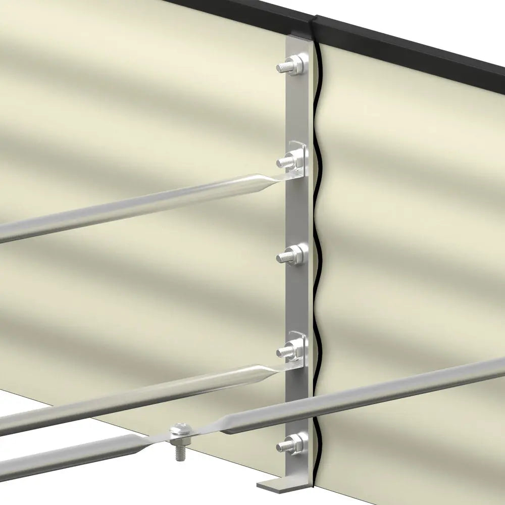 9 in 1 Raised Garden Bed Oval Galvanized Steel