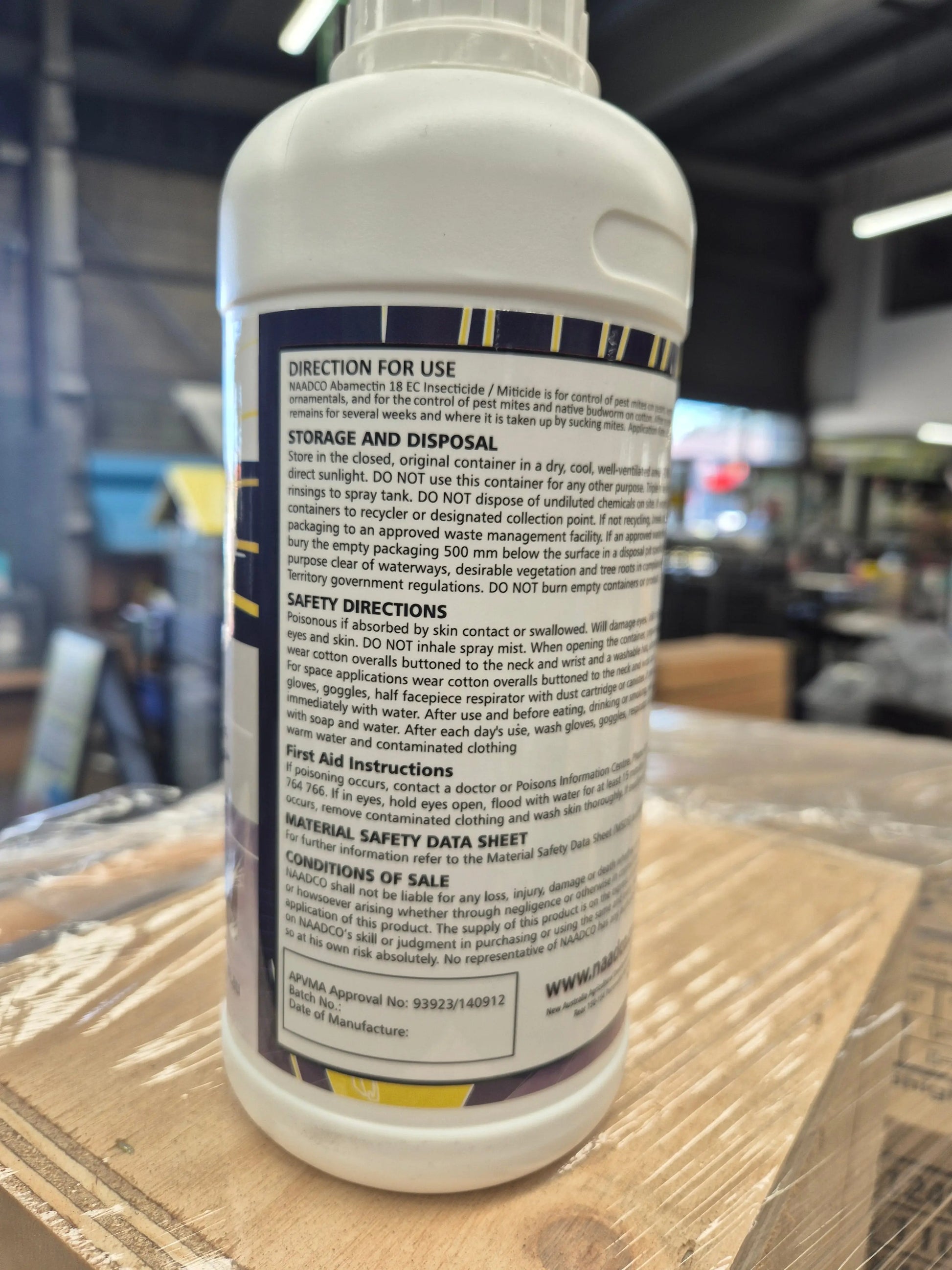 ABAMECTIN 18 1 Litre Bonnyrigg Produce & Garden Supplies