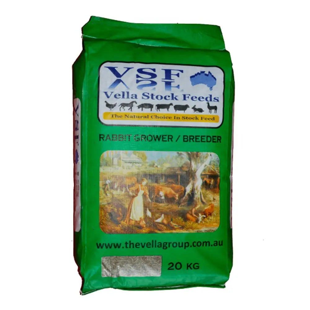 Vella Rabbit Grower Breeder Pellets Nutrient Rich Food for Growing Rabbits Rabbit Pellet