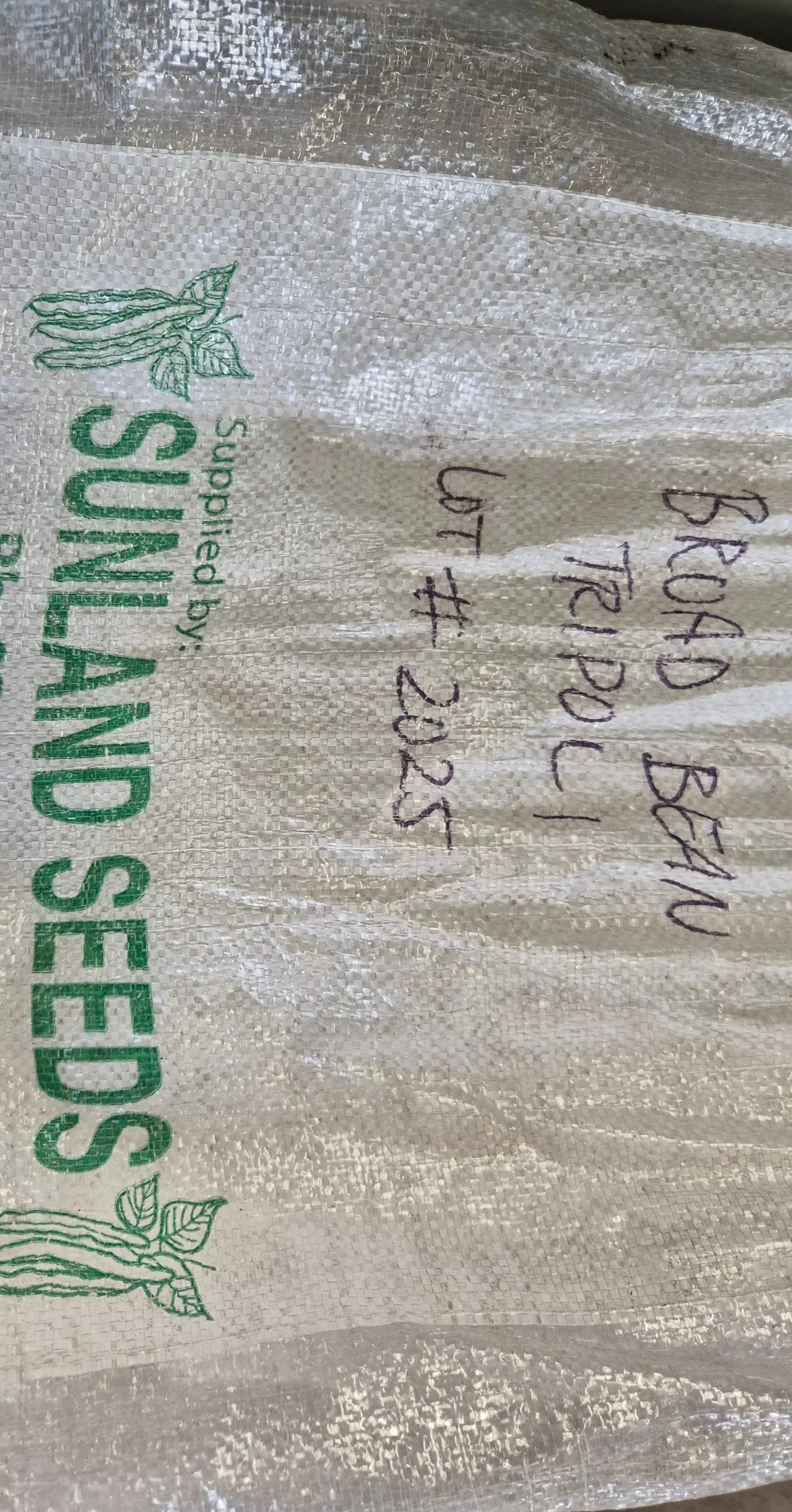 Broad Bean 500gram our own packaging Bonnyrigg Produce & Garden Supplies