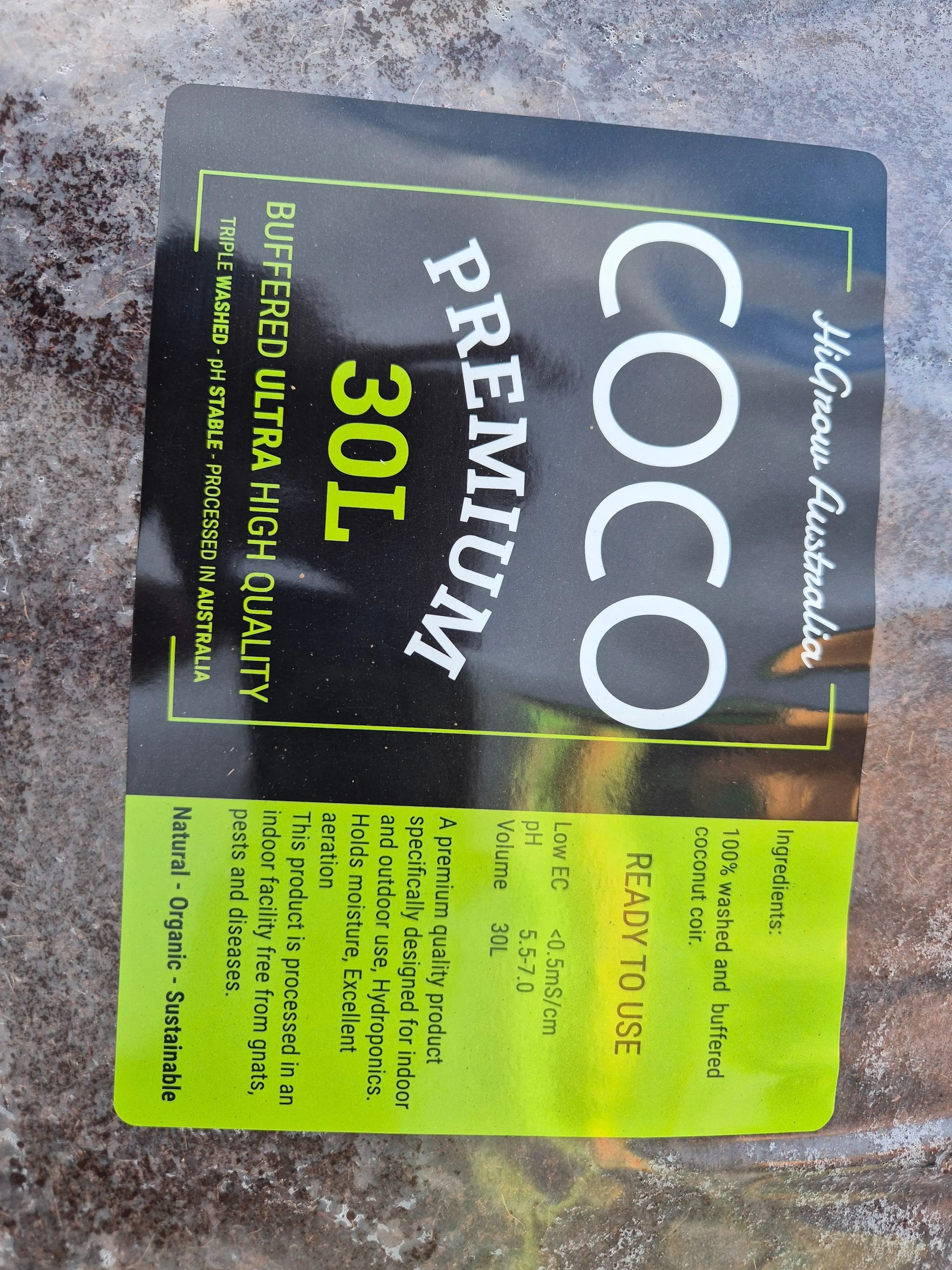 COCO COIR 30 Ltrs Bonnyrigg Produce & Garden Supplies