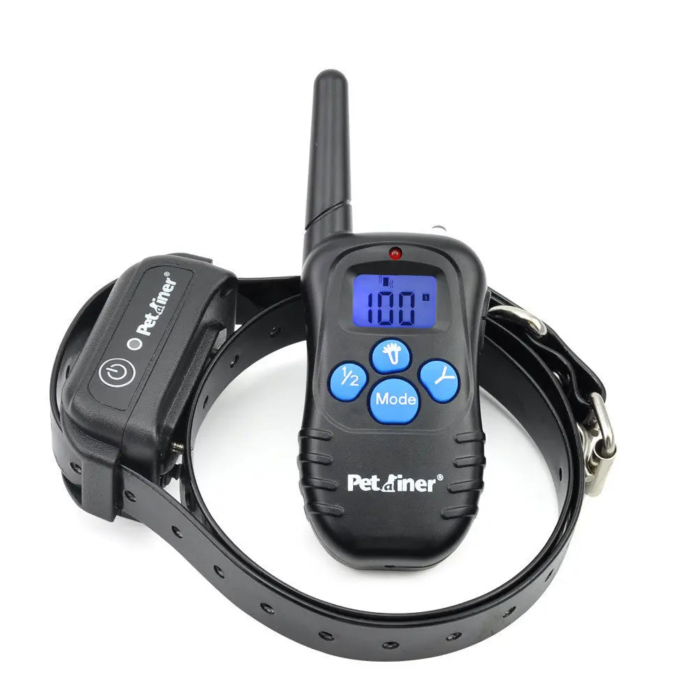 Remote Dog Training Collar: 300m Rechargeable Waterproof Trainer