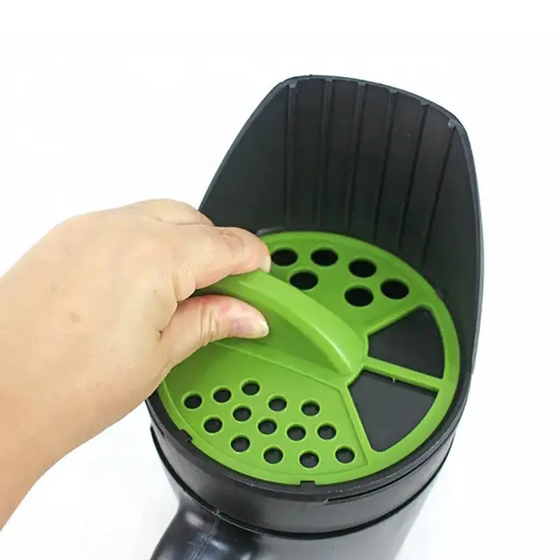 Garden Lawn Seed Spreader and Snow Salt Dispenser – Portable Handheld Seeder Bonnyrigg Produce & Garden Supplies