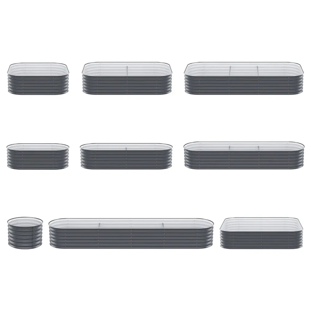 Green Fingers Garden Bed 9 In 1 Modular Planter Box 40CM height Bonnyrigg Produce & Garden Supplies