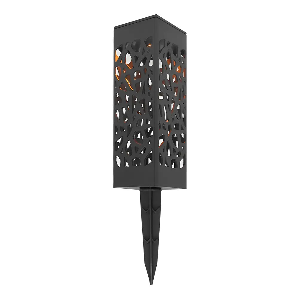 LUMIRO 6 Pack Solar Decorative Lights Garden & Outdoor Hollow Design Cutout