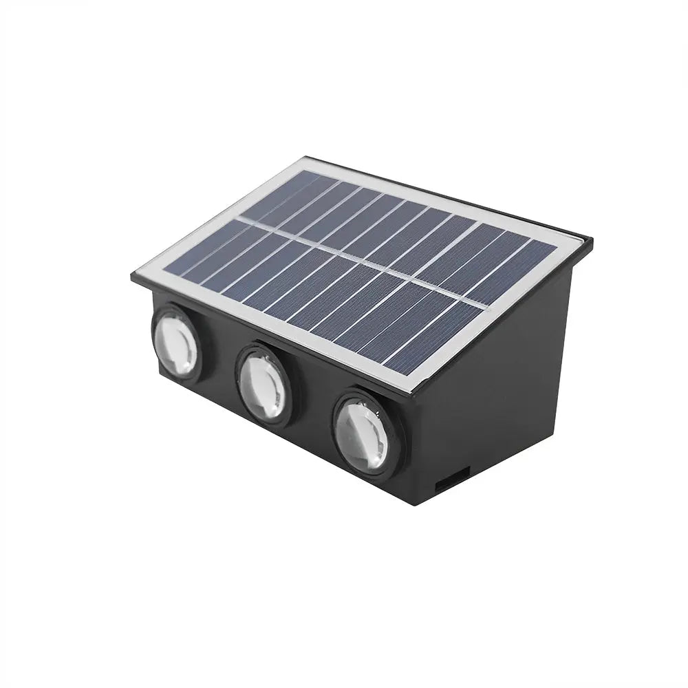 LUMIRO Waterproof Outdoor Solar Wall Sconce Light