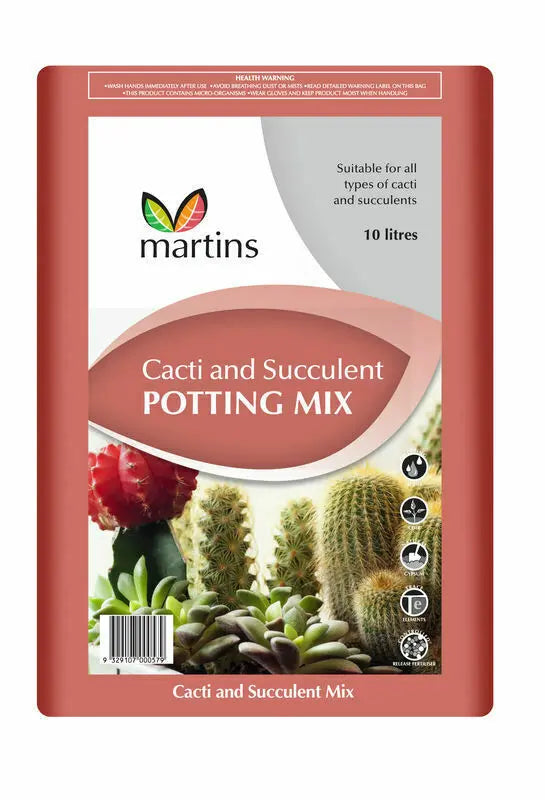 Martins Cacti & Succulent Potting Mix 10L