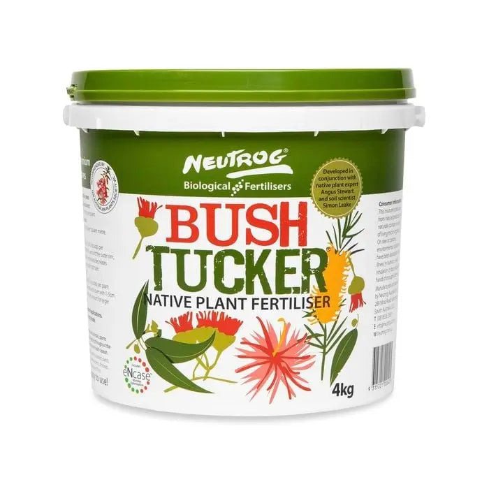 Neutrog Bush Tucker 4kg – Native Fertiliser for Aussie Plants Neutroc