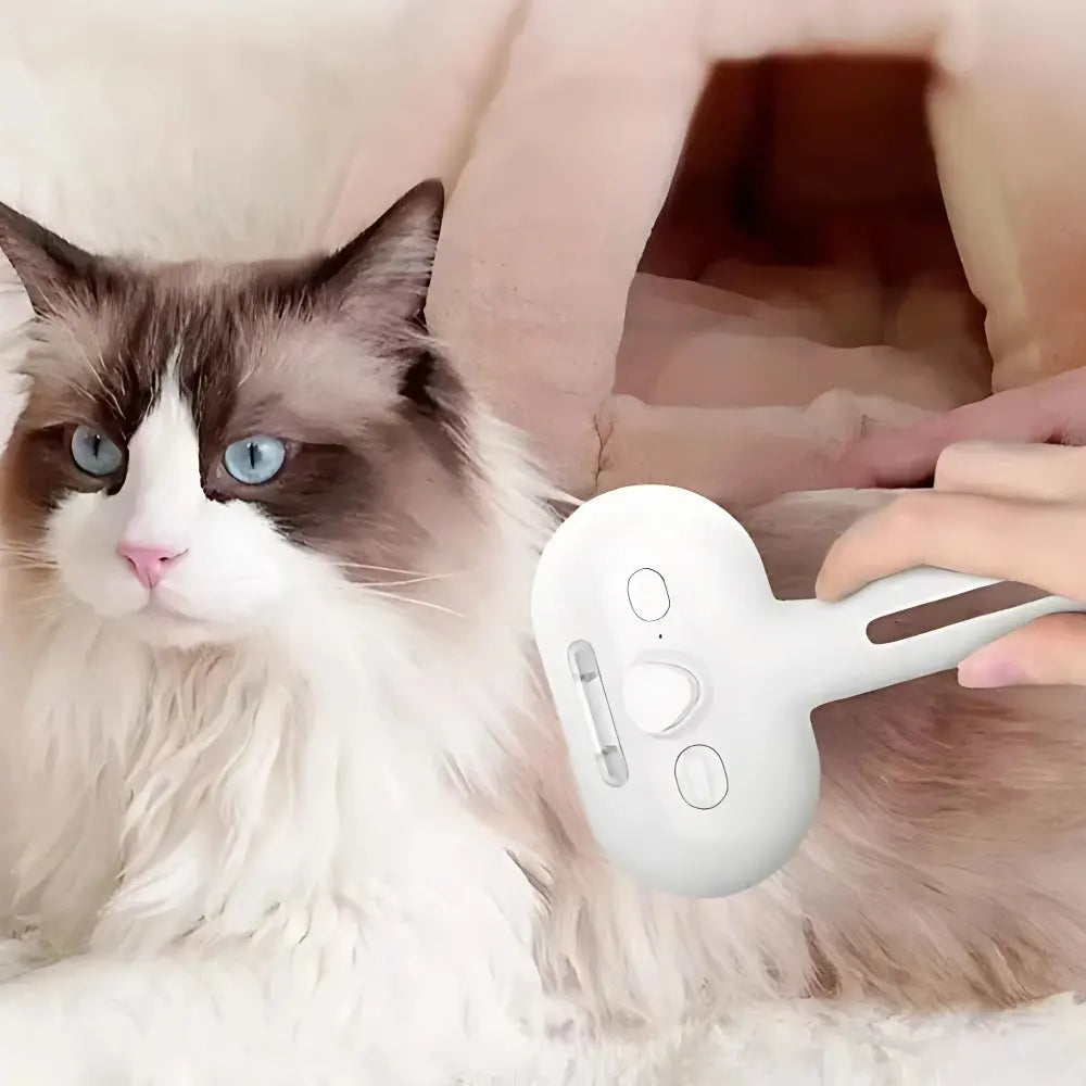 Pet Spray Comb | Misting Grooming Brush for Dogs & Cats