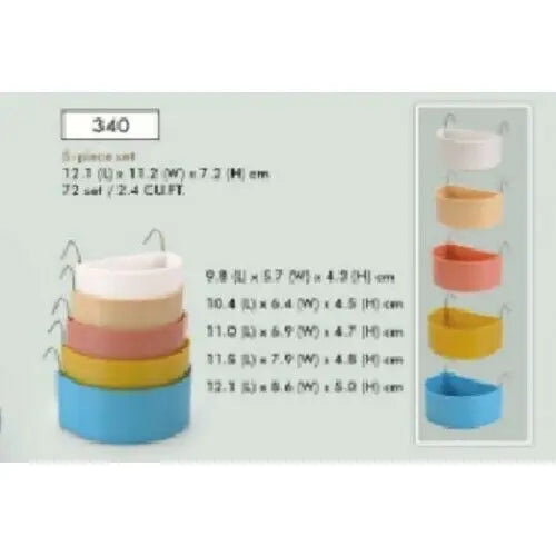 Plastic DFeeder Set7 for Small and Medium size Birds