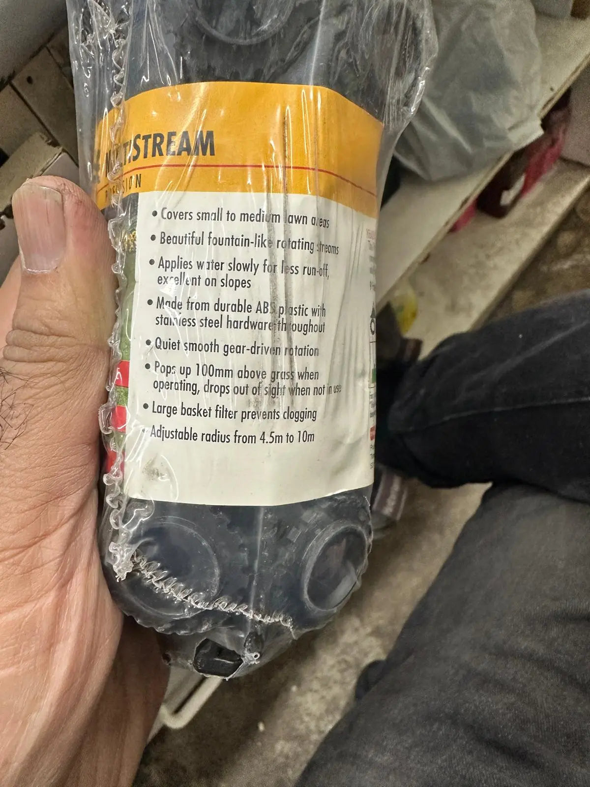 Pope Multi-Stream Pop-Up Sprinkler – Adjustable & Water-Efficient pope