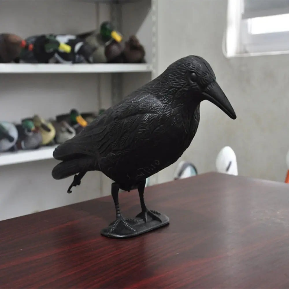 Simulation Black Crow Raven Pigeon Repellent