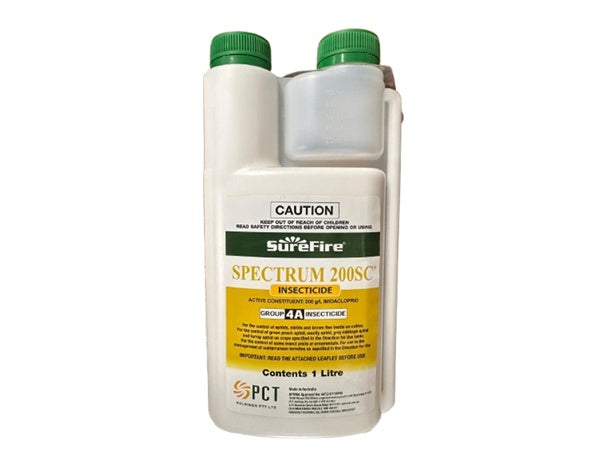 Surefire Spectrum 200SC Systemic Insecticide & Termiticide, 200 g/L Imidacloprid – Broad-Spectrum Protection