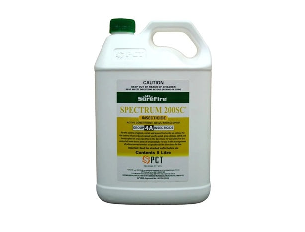 Surefire Spectrum 200SC Systemic Insecticide & Termiticide, 200 g/L Imidacloprid – Broad-Spectrum Protection