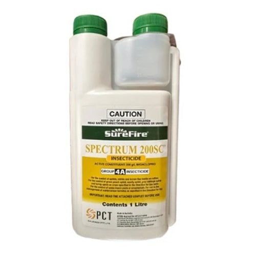 Surefire Spectrum 200SC Systemic Insecticide & Termiticide, 200 g/L Imidacloprid – Broad-Spectrum Protection