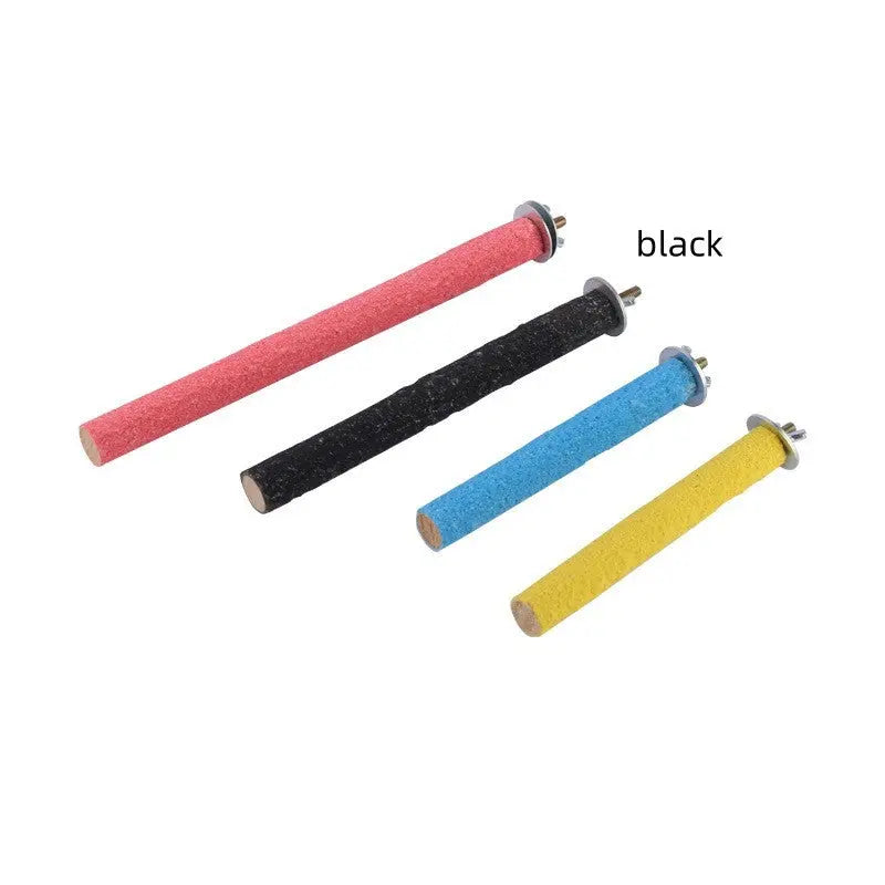 Tiger Skin Xuanfeng Parrot Colored Frosted Stand Rod Grinding Claw Stick Avitrol
