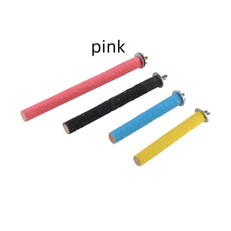 Tiger Skin Xuanfeng Parrot Colored Frosted Stand Rod Grinding Claw Stick Avitrol