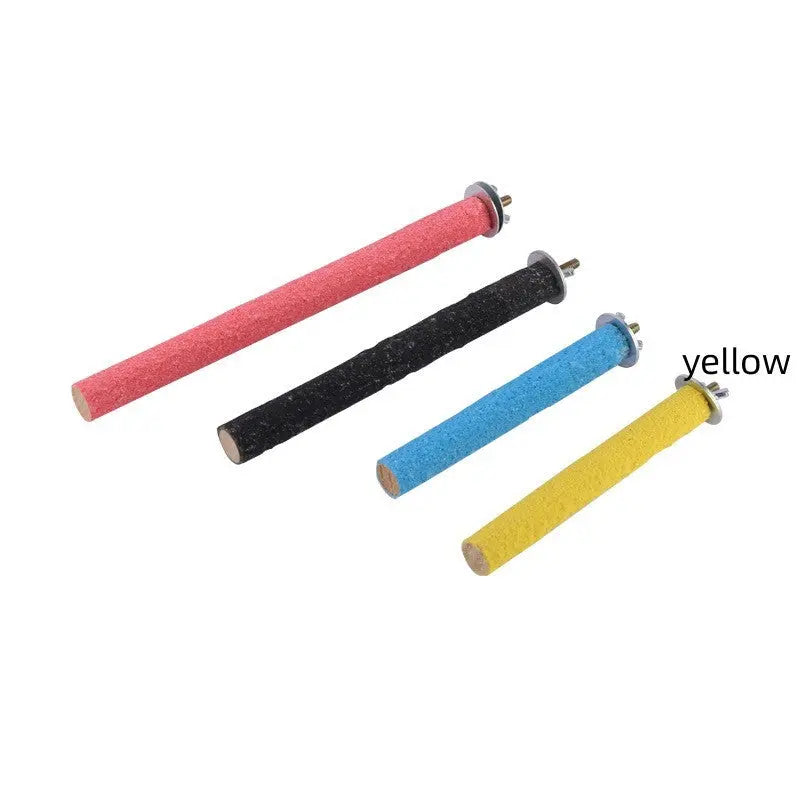 Tiger Skin Xuanfeng Parrot Colored Frosted Stand Rod Grinding Claw Stick Avitrol