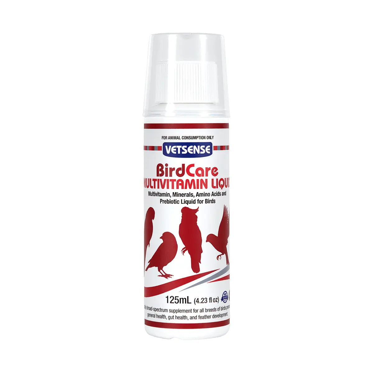 Vetsense BirdCare Multivitamin Liquid 125ml Vetsense