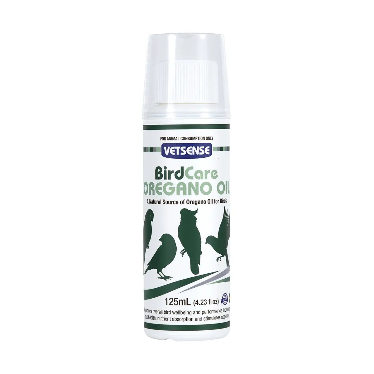 Vetsense BirdCare Oregano Oil 125ml Vetsense
