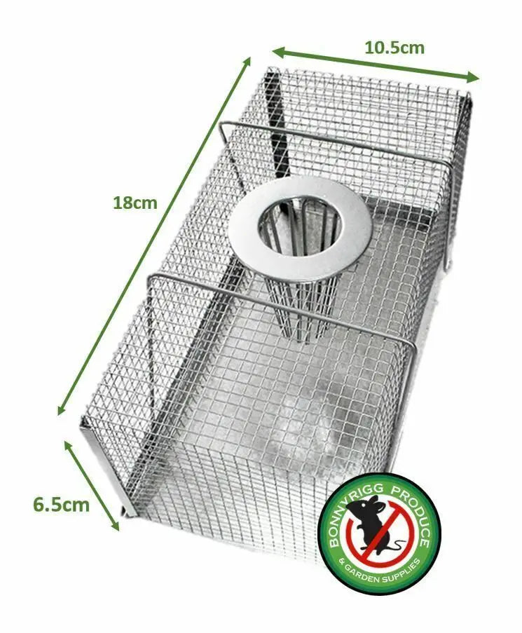 Wire Mouse Traps Top Hole Entry Size:6.5cmx10.5cmx18cm5071