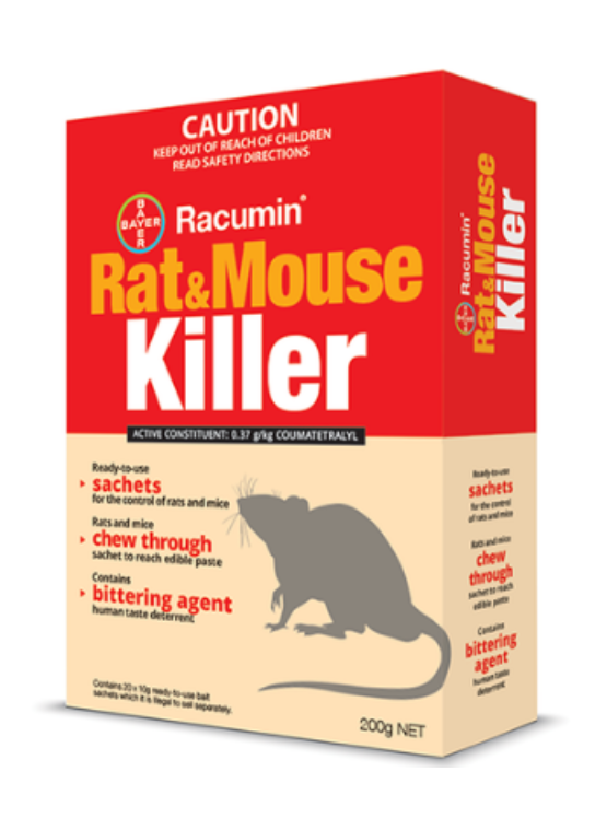 Bayer Advanced Home Rat & Mouse Killer Racumin 200g – Bonnyrigg