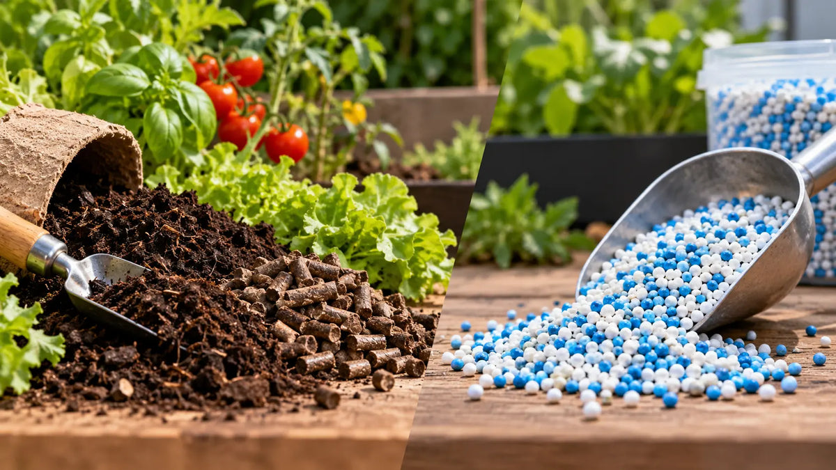 Organic vs Synthetic Fertiliser