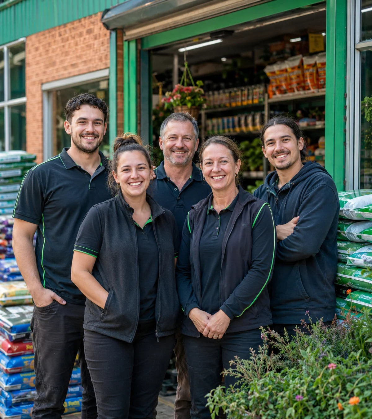Bonnyrigg Produce and Garden Supplies team and store