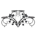2 PCS Heart-shape Metal Plant Stand Flower Pot