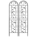 2 Pack Garden Trellis Patio Metal Wire Lattices Grid Panels for Climbing Plants