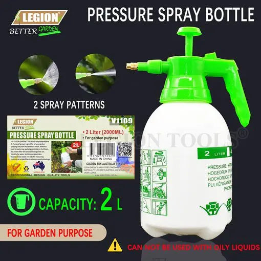 2 litre pressure spray bottle Legion