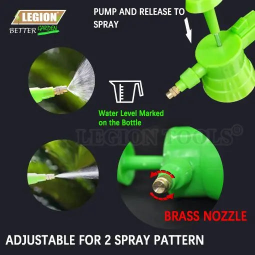 2 litre pressure spray bottle Legion