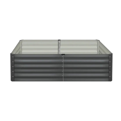 2 pcs Galvanized Steel Garden Bed