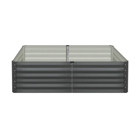 2 pcs Galvanized Steel Garden Bed