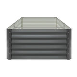 2 pcs Galvanized Steel Garden Bed