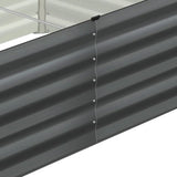 2 pcs Galvanized Steel Garden Bed