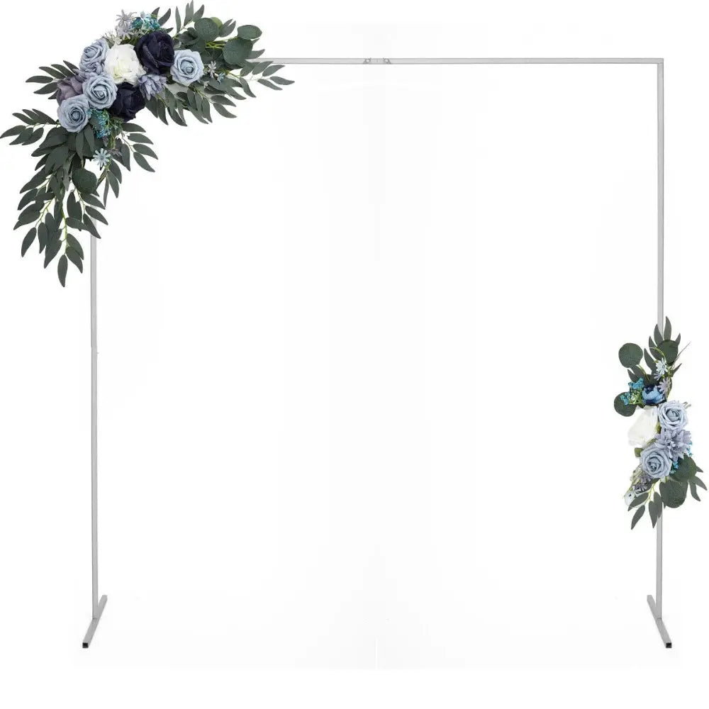2M Square Wedding Arch Backdrop Sign Stand Party Flower Decoration Background