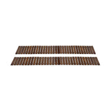2pcs Wooden Garden Pathway Roll-Out Walkway 8FT Straight