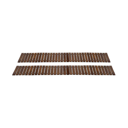 2pcs Wooden Garden Pathway Roll-Out Walkway 8FT Straight