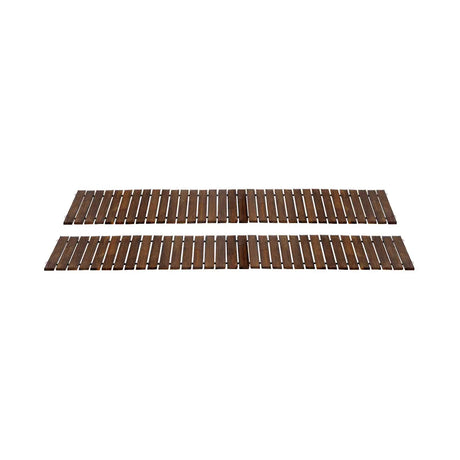 2pcs Wooden Garden Pathway Roll-Out Walkway 8FT Straight