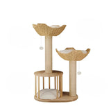 3 Tier Cat Climbing Tree – Indoor Activity Tower with Scratching Posts & Condo