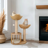 3 Tier Cat Climbing Tree | Indoor Tower with Scratching Post