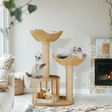 3 Tier Cat Climbing Tree | Indoor Tower with Scratching Post