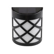 6 LED Outdoor Solar Wall Lights Garden Step Bright Light