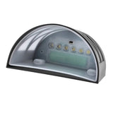 6 LED Outdoor Solar Wall Lights Garden Step Bright Light