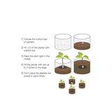 6 Pck 1 Gallon Fabric Flower Pots 3.8L Garden Planter Bags Black Felt Root Pouch Bonnyrigg Produce & Garden Supplies
